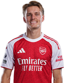 Player 1 is Martin Ødegaard (Credit https://fantasy.premierleague.com/)