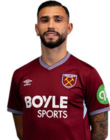 Player 2 is Valentín Castellanos (Credit https://fantasy.premierleague.com/)
