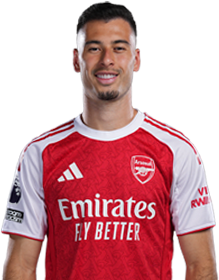 Player 1 is Gabriel Martinelli Silva (Credit https://fantasy.premierleague.com/)
